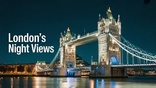 London Night Walk 2025 | Tower Bridge and Thames in Full Glow