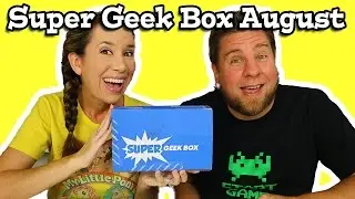 Распаковка Super Geek Box за август 2016 года
