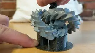 3d Printed Triple Gear