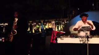 Rockdapartycrew   Dj A+ Las Vegas with Sid the kid on sax
