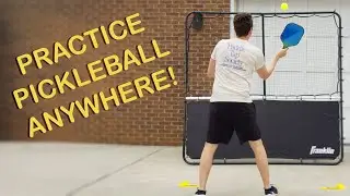 Franklin Pickleball Rebounder Net Setup & Review | Best Solo Pickleball Practice Tool?