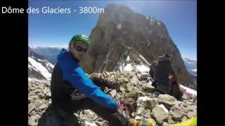 Dôme des glaciers depuis le plan de Lai.