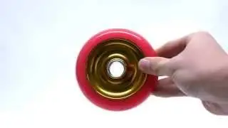 Eagle Full Core 110 mm Wheel Gold Red | Video Demo