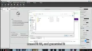 how to generate the ICL file in GUI software?