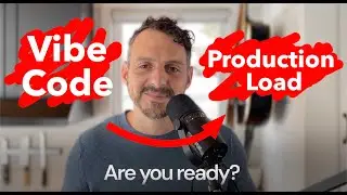 You want to go from VibeCode To Production Load - but don't know how to... until now!