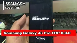 Samsung Galaxy J3 Pro (2017) J330g How To bypass FRP Android 8.0.0 b3 u3