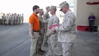 VMA 211 Marines Receive Purple Hearts