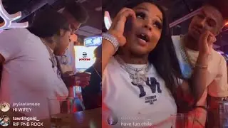Chrisean Rock & Blueface Altercation after Going Thru His Phone on Live &ldquo;hello who is you&rdquo; 😳