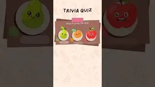What fruit has the same name as it's color ? #quiz #trivia