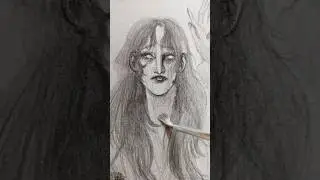 You will remember my eyes, brother🥀🖤🗝️ #art #dv #sketchbook #apathy