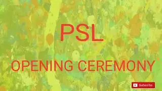 HBL PSL 2020: opening ceremony - Mr all in One