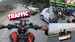 Shimla Traffic 🤬 Bhai Ne li New Bike Shimla To Nahan On Duke 