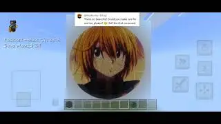 My subscriber profile picture with pexl art in Minecraft #minecraft