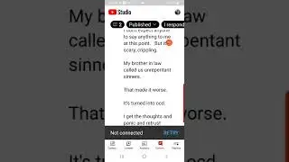 religious scrupulously (personal testimony answering a sub)