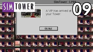 Let's Play SimTower: The Vertical Empire &bull; 09 &bull; Leftward expansion, and a visit from a VIP! 😎