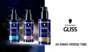 Gliss Night Elixir. Probudi se uz snažniju kosu.