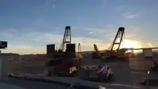 Oakland Raiders Las Vegas NFL Stadium Construction Site Tour March 5 2018 Vlog 1