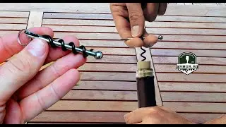 Mini Wine Bottle Opener Portable Stainless Steel Corkscrew Tirbuson EDC Breloc Keychain