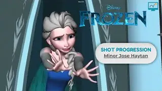 Elsa Under Siege: Frozen Animation Shot Progression | Disney's Stunning Transformation