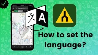 How to set the language in Trailforks?