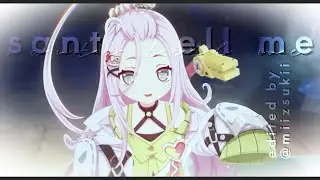 santa tell me - ariana grande ␥៸៸ GENSHIN EDIT ៸៸␥ ꒰🍪❄️☃️꒱‧ ------  [miizsukii]