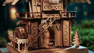 Robotime Cuckoo Clock DIY Wooden Puzzle Model Kit LC901