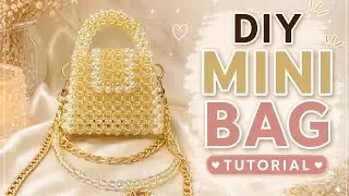 Mini Beaded Bag Tutorial | Handmade Beads Bag Step by Step