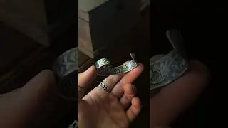How to make a bracelet using a spoon&hellip;✨ #spoonjewelry #vintage #handcrafted #silversmith #spoonring