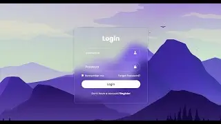 Relaxing ASMR Coding Build Login Form with HTML  CSS  No Talking