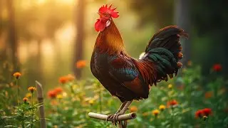 Amazing Rooster Crowing Compilation Plus | Rooster Sound Effect Video