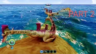 Battle with Alien shark | PART 2 | SUBNAUTICA