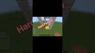 hard Parkour #parkour #shorts #minecraft