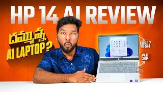 Best Laptop For Students Under ₹70K🔥 | HP 14 AI PC Intel Core Ultra 7 155H Review