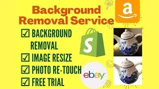 Image background removal service for your ecommerce products on Amazon, ebay ,Shopify