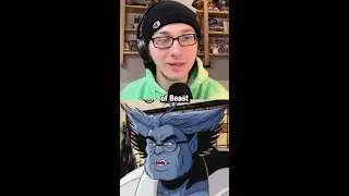 Cartoon Beast Cameo In The Original X-Men