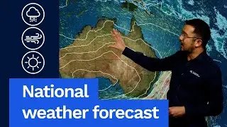 National Weather Forecast Friday 29 Aug 2025: Clearing in the south-east, dry and cooler elsewhere.