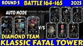 Mk Mobile | Fatal Klassic Tower | Battle 164 165 | Beat By Diamond Team #shaokhangaming #games