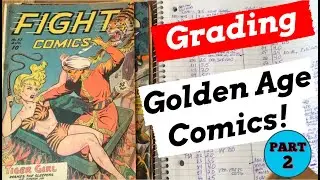 The Daily Grade #58b | Still having WAY too much fun grading incomplete Golden Age comic books!