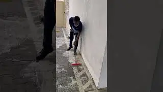 Parking area cleaning