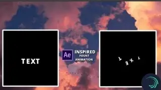 AE inspired Text animation in alight motion.Explosion text animation very easy🥵❤