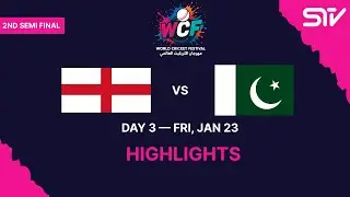 2nd Semi Final Highlights | PAK Vs ENG | WCF - Double Wicket World Cup 2026 | Day 3 | M9D1H