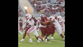 jason handy explodes off the edge | Vista Ridge High School Football