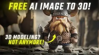 Did We Just BREAK 3D Modeling? These FREE AI Tools Feel Like CHEATING!