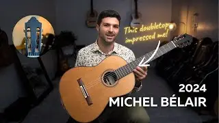 Michel B&eacute;lair Cedar Doubletop Classical Guitar Review and Demo | GuitarCollection.com
