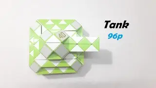 Magic Snake Puzzle or Rubik Rắn 96 Pieces - Tank