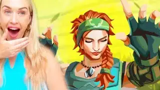 Skye Reacts to SKYE VALORANT Animated Short Film!