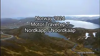 Motorreis Noorwegen ep 7 Up to the North and Back 2024 (Noordkaap deel 2)