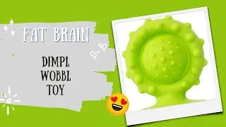 Fat Brain Dimpl Wobble Baby Toy!