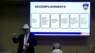 031325 MONTGOMERY COUNTY SHERIFF WESLEY DOOLITTLE UPDATES MONTGOMERY COUNTY PRECINCT 4 CITIZENS ACAD