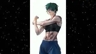 💪✨Maki Zenin: The Muscular Beauty of Jujutsu Kaisen🔥👀